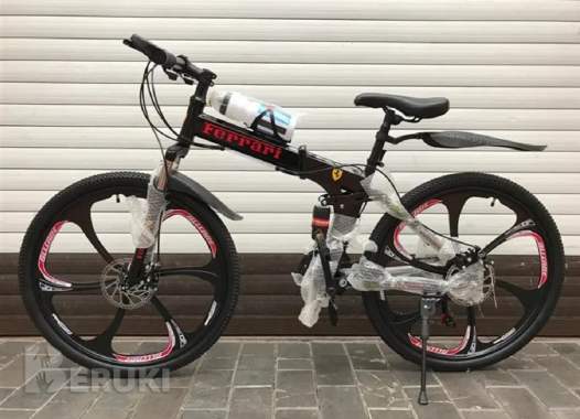 Велосипед горный 26 дюймов раскладной Ferrari на литье 1