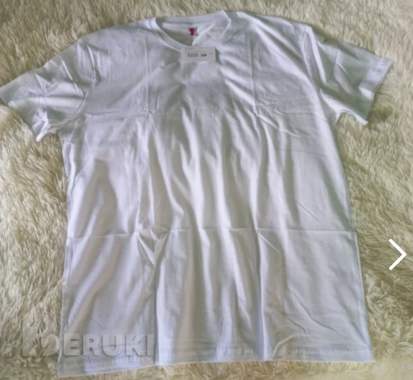 Майка футболка фуфайка белая рр 52-54 от 175 см хл