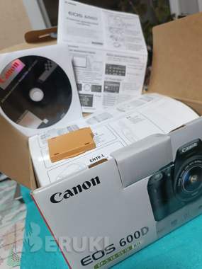 Зеркальный фотоаппарат canon eos 600d kit 18-55 mm 3