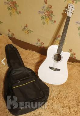 Концертная шестиструнная гитара stiller с чехлом 0