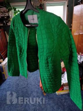 Куртка укороченная oodji спинка 48 рукав 53 см s 0