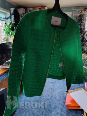 Куртка укороченная oodji спинка 48 рукав 53 см s 8