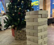 Дженга большая XXL до 140 см 36 брусков 4*4*12