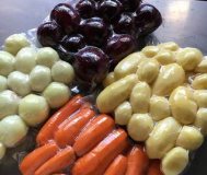 Овощи очищенные вакуумированные