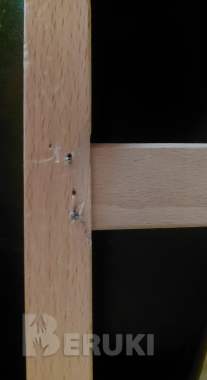 Продам детскую кроватку «кубаночка 4» лель с маятниковым механизмом 1