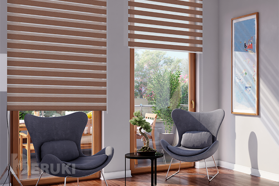 Рулонные и римские шторы, жалюзи, плиссе, москитные сетки, карнизы 1