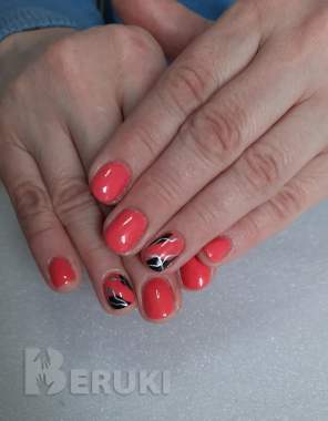 Наращивание, коррекция, маникюр, педикюр, окраска и коррекция бровей 9