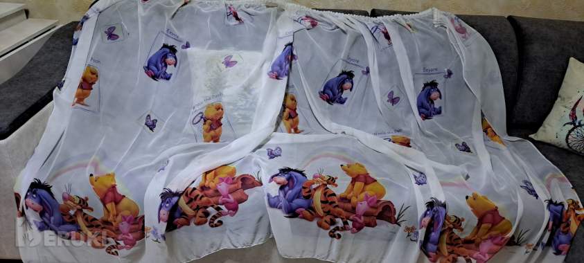 Тюль в детскую комнату, б. У мало совсем, в отличном состоянии 0