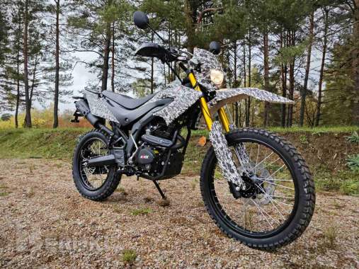 Минск х250 черный (камуфляж, оранжевый) 1