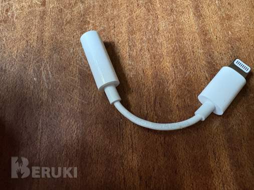 Адаптер переходник apple 3. 5 мм lightning оригинал 0