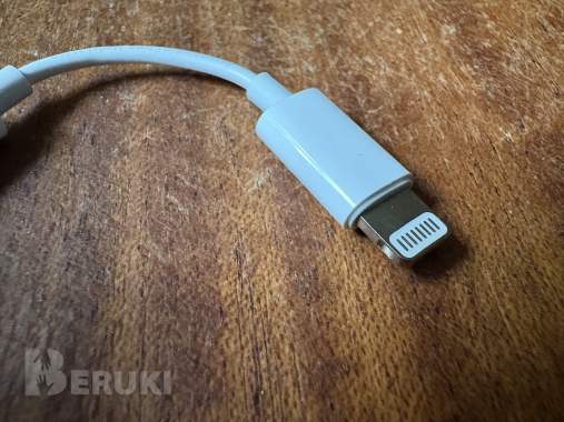 Адаптер переходник apple 3. 5 мм lightning оригинал 3