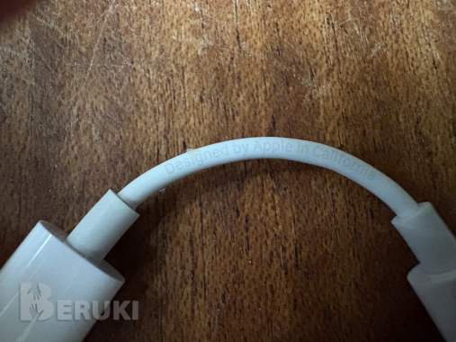 Адаптер переходник apple 3. 5 мм lightning оригинал 5