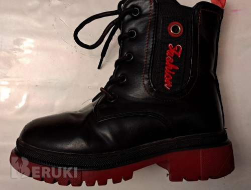 Ботинки демисезон, р. 29, б. У в хорошем состоянии, черные 1