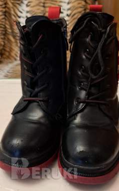 Ботинки демисезон, р. 29, б. У в хорошем состоянии, черные 2