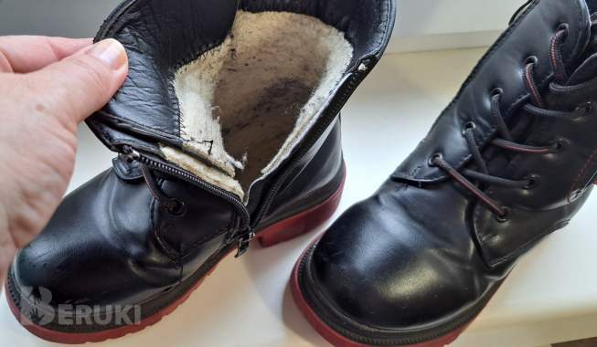 Ботинки демисезон, р. 29, б. У в хорошем состоянии, черные 4