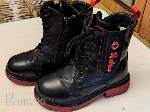 Ботинки демисезон, р. 29, б. У в хорошем состоянии, черные 5