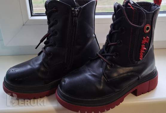 Ботинки демисезон, р. 29, б. У в хорошем состоянии, черные 6