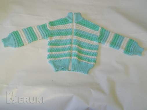 Кофточка вязаная шерстяная fantasia 1