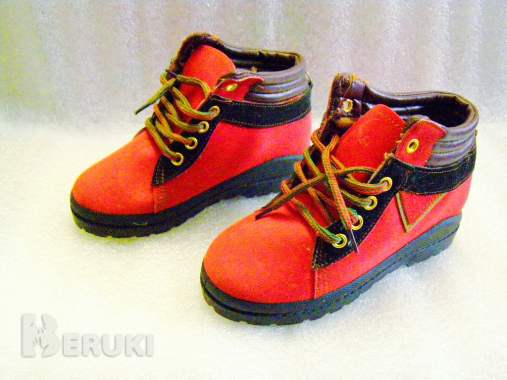 Ботинки замшевые утепленные 1