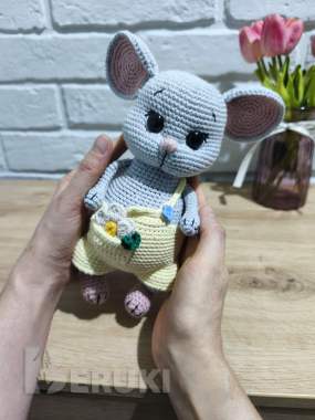 Мягкая игрушка мышка 0