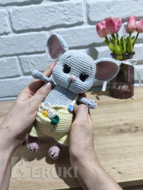 Мягкая игрушка мышка 2