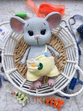 Мягкая игрушка мышка 3