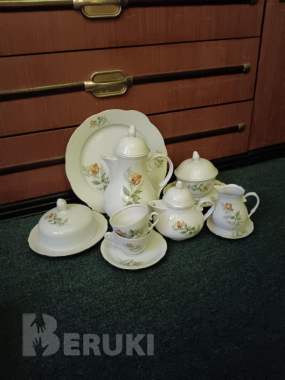 Винтажный чайный сервиз производства гдр 70-х годов 0