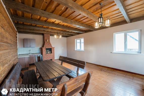 Продается дом с большим участком в 700 метрах от мкад 34