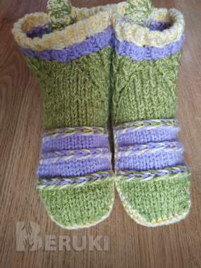 Следки вязаные, размер 38-40