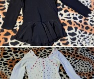 Купальники для танцев-спорта на девочку 6-8лет (р. 122-134), б. У-2шт