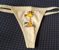 Трусы-стринги на девочку 5-7лет, новые