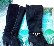 Сапоги-ботфорты женские